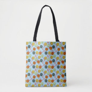 Candy pattern Lollies pattern lollipop 5 Tote Bag
