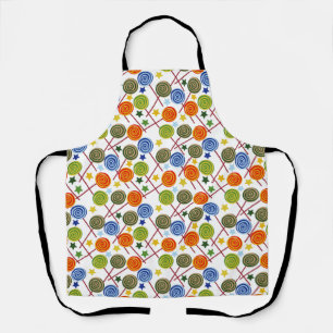 Candy pattern Lollies pattern lollipop 61 Apron