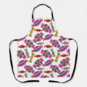 Candy pattern   Lollies pattern   lollipop 6 Apron