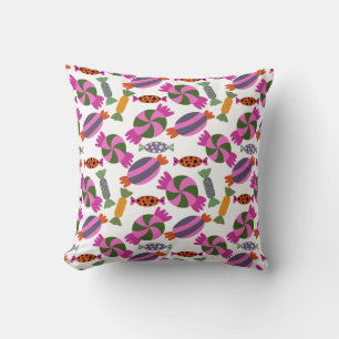 Candy pattern Lollies pattern lollipop 6 Cushion