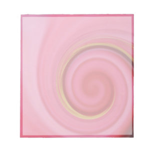 candy pink notepad