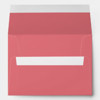 Candy pink (solid colour)  envelope