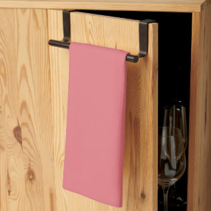 Candy pink (solid colour) tea towel