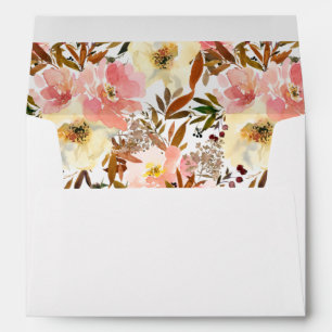 Candy Pink & Yellow Floral 2 Envelope