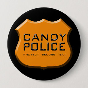 Candy Police Badge
