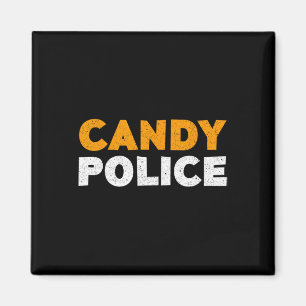 Candy Police Halloween Shirt  Magnet