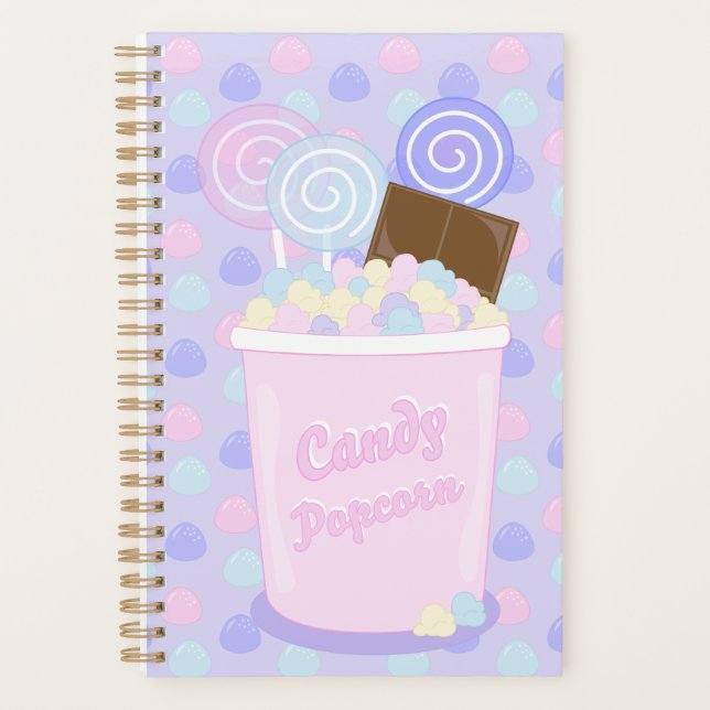 Candy Popcorn Planner (Front)