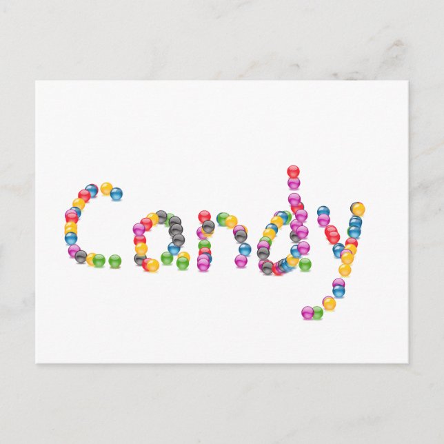 CANDY - postcard (Front)