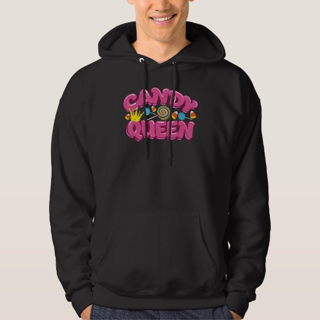 Candy Queen  For Lollipop  Sweet Tooth Hoodie (Front)