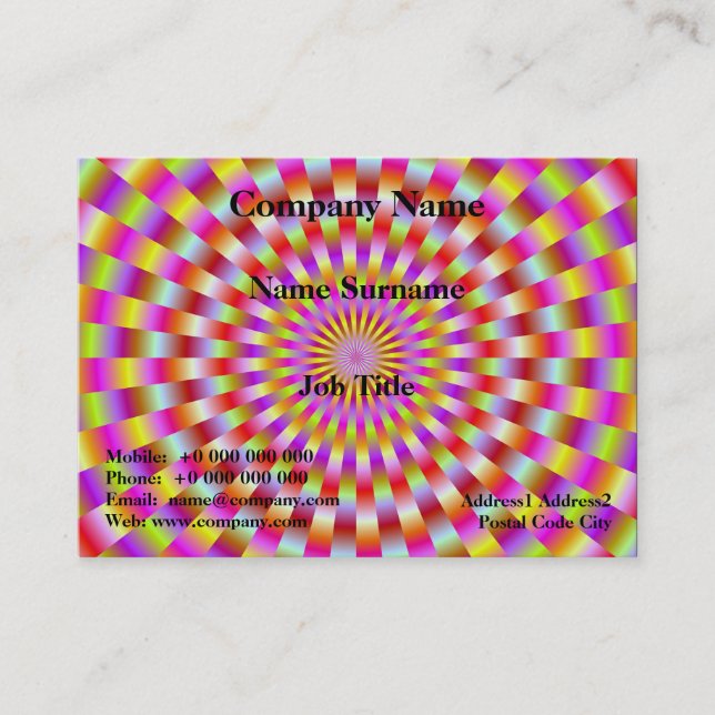 Candy Rings Business Card (Front)