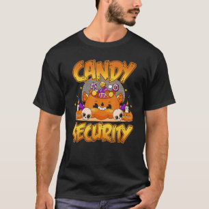 Candy Security Best Halloween T-Shirt