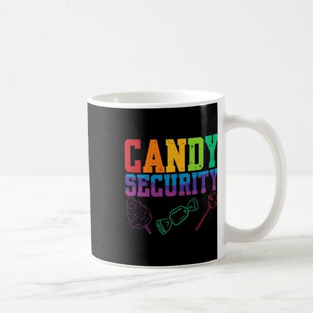 Candy Security Candyland Halloween Costume Kids Te Coffee Mug (Right)