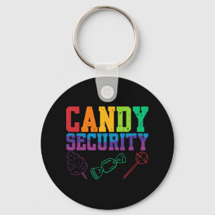 Candy Security Candyland Halloween Costume Kids Te Key Ring