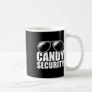 Candy Security Funny Easy Halloween Costume Adult Coffee Mug