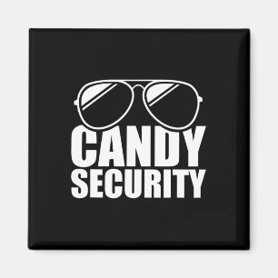 Candy Security Funny Easy Halloween Costume Adult Magnet