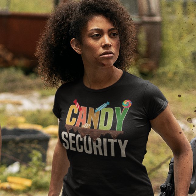 Candy Security Funny Halloween Candy Lover T-Shirt (Creator Uploaded)