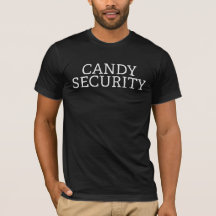 Candy Security Funny Halloween Shirt for Dad