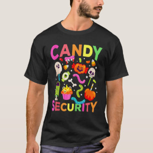 Candy Security Halloween Costume T-Shirt