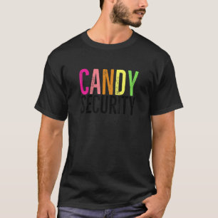 Candy Security  Last Minute Halloween Costume T-Shirt