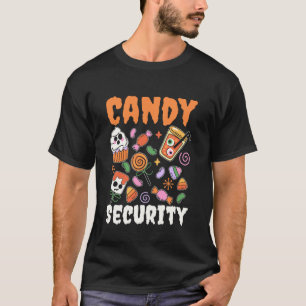 Candy Security Protection Halloween Costume T-Shirt