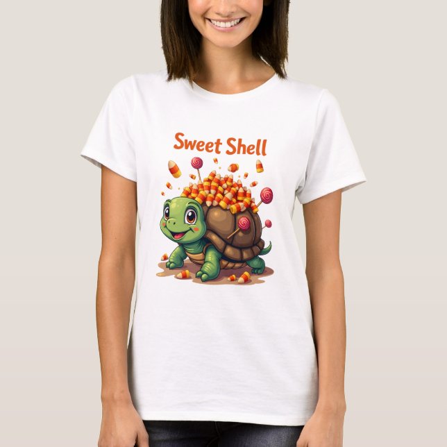 Candy Shell Turtle T-Shirt (Front)