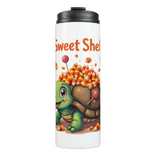 Candy Shell Turtle Thermal Tumbler