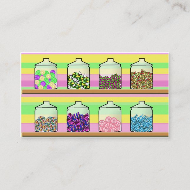 Candy Shop Business Card (Front)