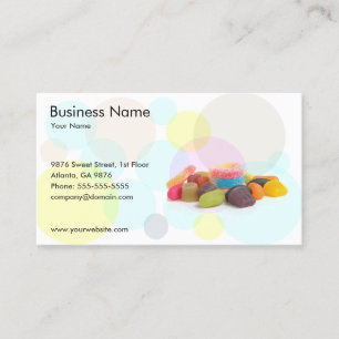 Candy Shop Business Card Template