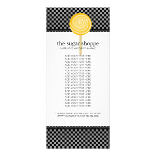 Candy Shop Product Rack Cards