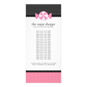 Candy Shop Product Rack Cards