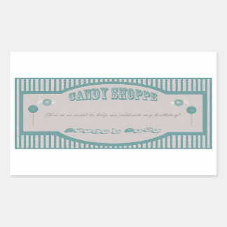 Candy Shoppe Stickers - Teal