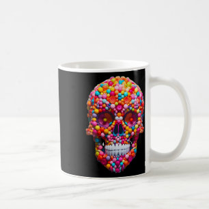 Candy Skull Bubble Gum Skeleton Halloween Candies Coffee Mug