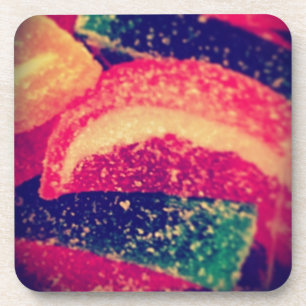 Candy Slices Food Photography by Angelandspot Coaster