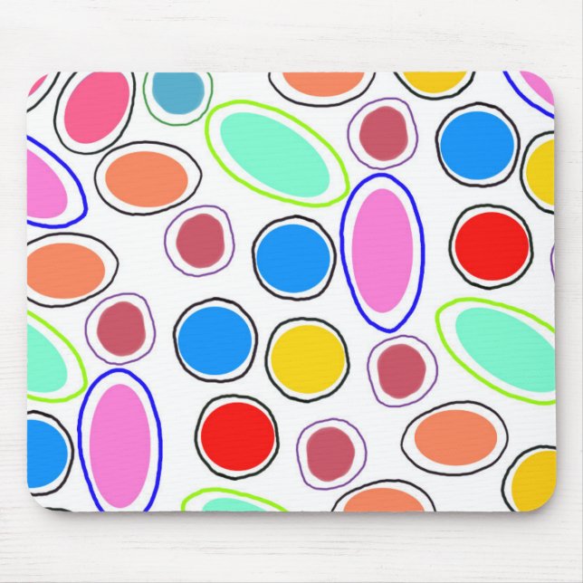 Candy Spots Mouse Pad (Front)