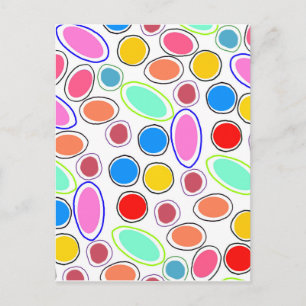 Candy Spots Postcard