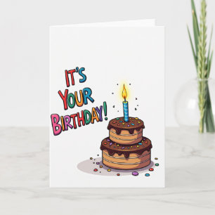 Candy Sprinkle Birthday Card