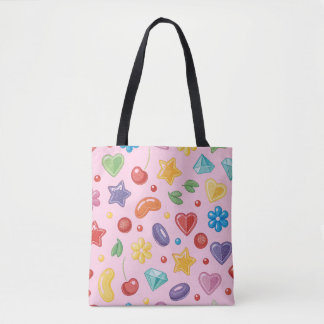 “Candy Star Tote Bag
