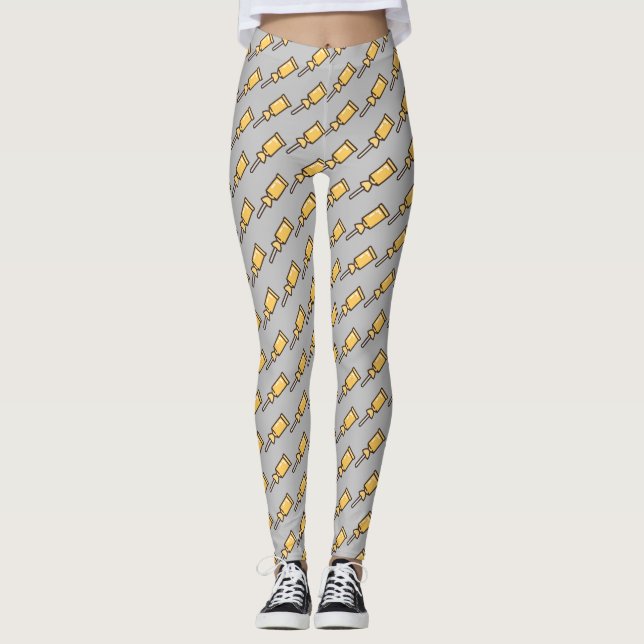 candy-stick-1 leggings (Front)