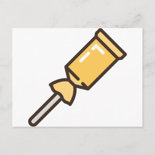 candy-stick-1 postcard