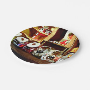 Candy Store Paper Plate