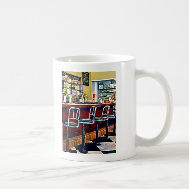 Candy Store With Soda Fountain Coffee Mug (Right)