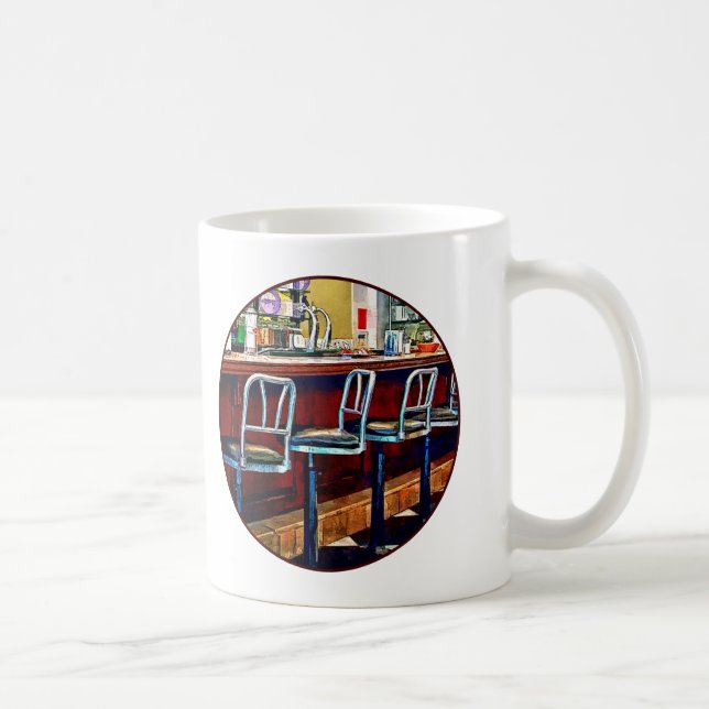 Candy Store With Soda Fountain Coffee Mug (Right)