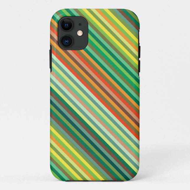 Candy Stripes Background Case-Mate iPhone Case (Back)