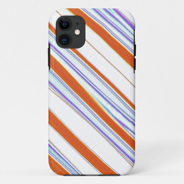 Candy Stripes Seamless Graphic Art Case-Mate iPhone Case (Back)