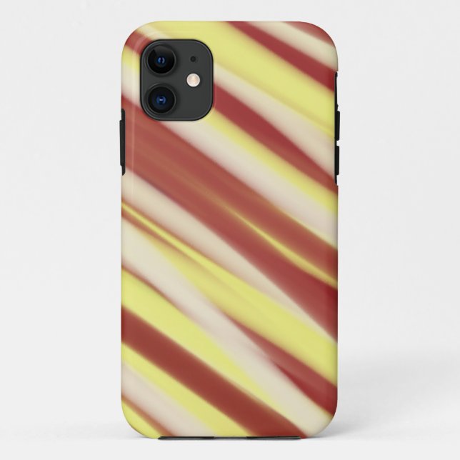 Candy Stripes Seamless Graphic Case-Mate iPhone Case (Back)
