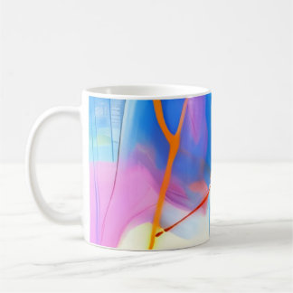 Candy Sunset Abstract Coffee Mug