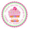 Candy Surprise Cupcake Stickers