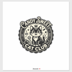 Candy Sweet Cat Funny Cat Graphic - Candy Sweet Ca