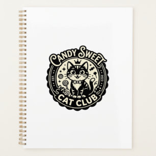 Candy Sweet Cat Funny Cat Graphic - Candy Sweet Ca Planner