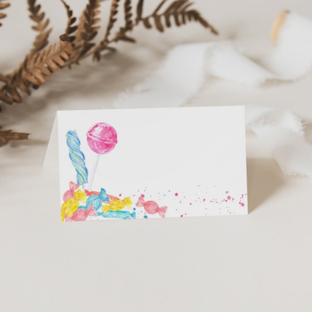 Candy Sweet Shop Buffet Food Label (Creator Uploaded)